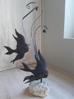 Sculptuur van vissen, Antiek en Kunst, Kunst | Beelden en Houtsnijwerken, Ophalen of Verzenden