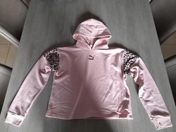 Licht roze hoedie Puma 164 beschikbaar voor biedingen