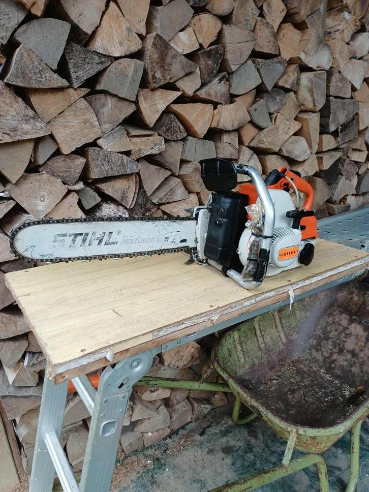 Stihl 08 S, Doe-het-zelf en Bouw, Gereedschap | Zaagmachines, Zo goed als nieuw, Kettingzaag, Ophalen