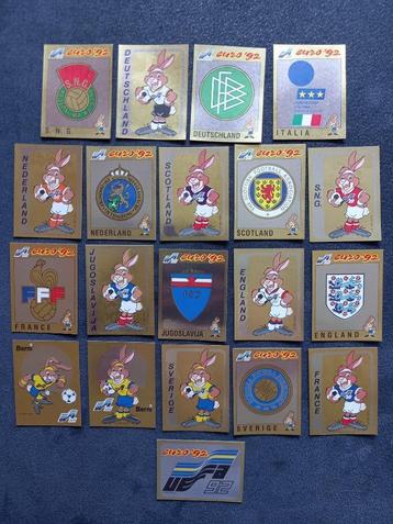 panini stickers EURO 92 beschikbaar voor biedingen