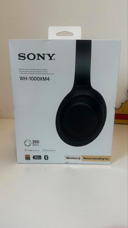 Sony WH-1000XM4, Audio, Tv en Foto, Hoofdtelefoons, Nieuw, Op oor (supra aural), Sony, Draadloos, Bluetooth, Ophalen