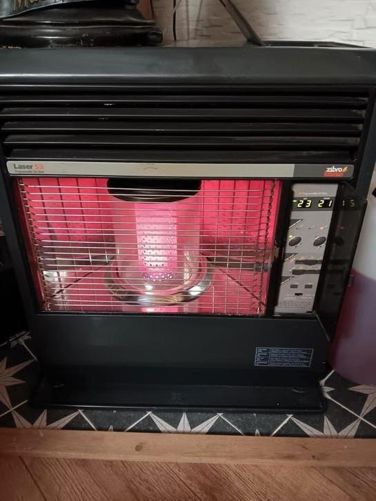 Gebruikte Zibro Laser 53 petroleumkachel., Huis en Inrichting, Kachels, Zo goed als nieuw, Ophalen