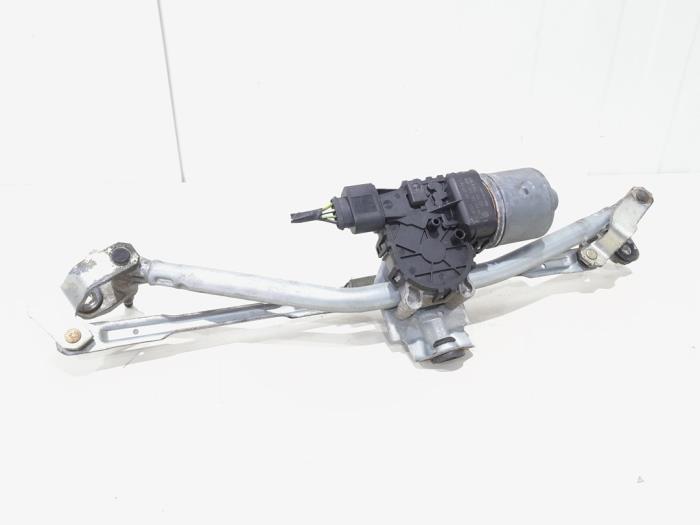 Moteur + mécanique essuie-glace d'un Volkswagen Polo, Autos : Pièces & Accessoires, Vitres & Accessoires, Volkswagen, Utilisé