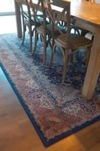 Grote vintage tapijt vintage oosters, Huis en Inrichting, Ophalen of Verzenden