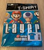Nintendo t shirt Players Blue maat M, Games en Spelcomputers, Ophalen of Verzenden, Zo goed als nieuw