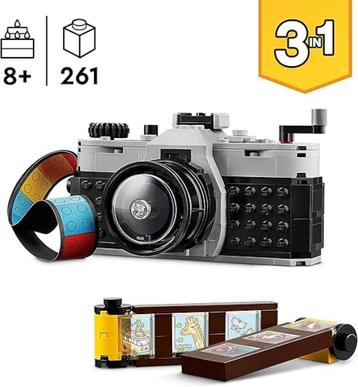 Appareil photo rétro LEGO Creator - LIVRAISON GRATUITE ET RA, Envoi, Neuf, Ensemble complet, Lego