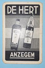 Speelkaart Anzegem – Likeuren De Hert_108, Ophalen of Verzenden, Gebruikt, Speelkaart(en)