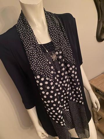 CANDA TOP-GILET-SJAAL TOP SET! beschikbaar voor biedingen