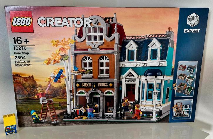 Lego 10270 Boekenwinkel, Kinderen en Baby's, Speelgoed | Duplo en Lego, Nieuw, Lego, Complete set, Ophalen of Verzenden