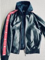 Lederen bomber van Dsquared2, Kleding | Heren, Dsquared2, Maat 48/50 (M), Zwart, Ophalen of Verzenden
