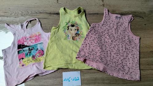 3 topjes maat 116-122, Enfants & Bébés, Vêtements enfant | Taille 122, Utilisé, Fille, Autres types, Enlèvement ou Envoi