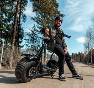 FATBOY E STEP ELEKTRISCHE SCOOTER CRUISER 48V 12AH ZWART beschikbaar voor biedingen