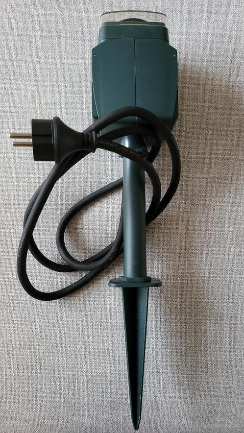 Profile - Tuinpaal met 2 stopcontacten, Tuin en Terras, Overige Tuin en Terras, Gebruikt, Ophalen of Verzenden