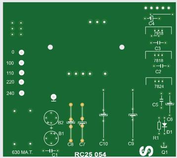 RODEC RC25054 Voedingsprint voor MX180 en MX18 beschikbaar voor biedingen