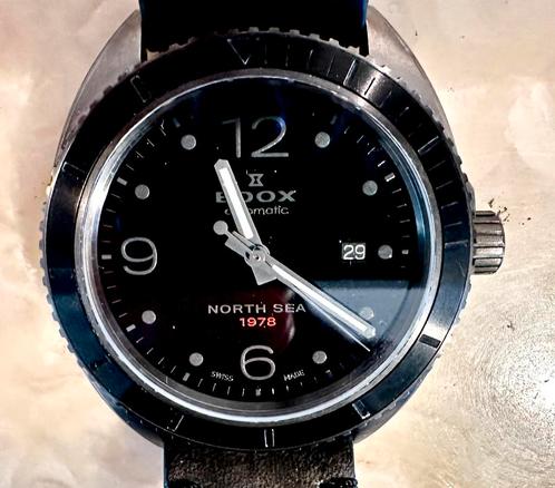 Schitterend bijna nieuw Edox North Sea horloge uit 1978, Handtassen en Accessoires, Horloges | Heren, Zo goed als nieuw, Polshorloge