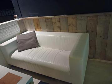 Ikea zetel wit leder beschikbaar voor biedingen