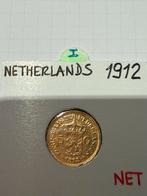 5 gulden 1912 goud muntje, Ophalen of Verzenden, 5 gulden, Goud