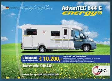 TEC (LMC) AdvanTEC Energy 644G Energy 55 Years Edition, Caravans en Kamperen, Mobilhomes, T.E.C., Diesel, Tot en met 3, Particulier