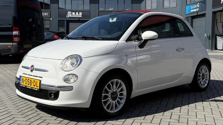 Fiat 500 Cabrio TwinAir In Zeer NETTE STAAT! Tech 100%!!, Auto diversen, Overige Auto diversen, Ophalen
