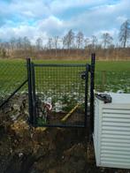 Metalen tuinpoort in zeer goede staat met werkend slot., Tuin en Terras, Ophalen, Zo goed als nieuw, IJzer