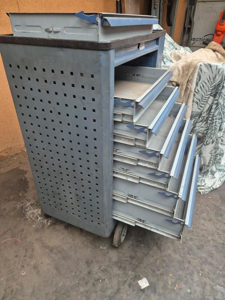 Gedore gereedschapswagen 2525 ( leeg), Doe-het-zelf en Bouw, Gereedschapskisten, Zo goed als nieuw, Ophalen