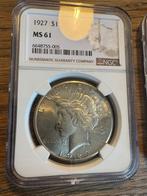 Peace dollar 1927, Ophalen of Verzenden