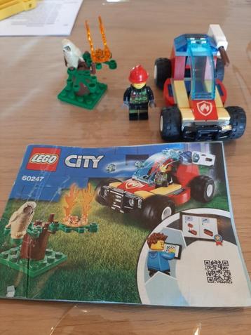 Lego set 60247 Forest Fire beschikbaar voor biedingen