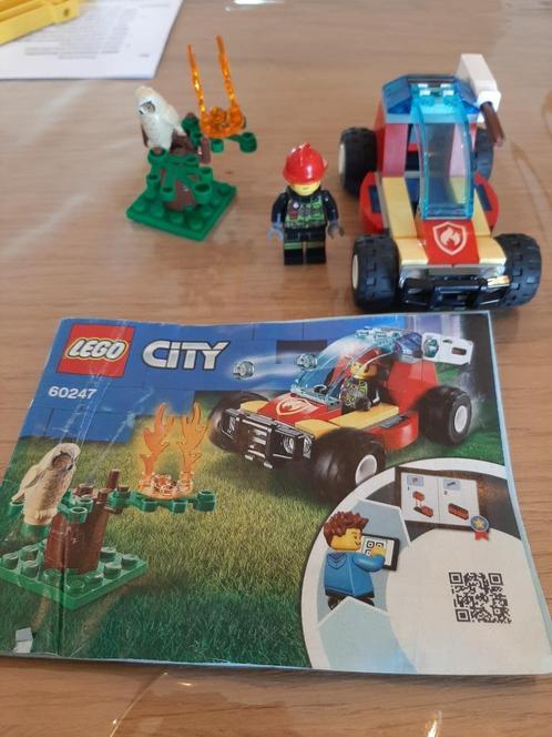 Lego set 60247 Forest Fire, Kinderen en Baby's, Speelgoed | Duplo en Lego, Zo goed als nieuw, Lego, Complete set, Ophalen of Verzenden