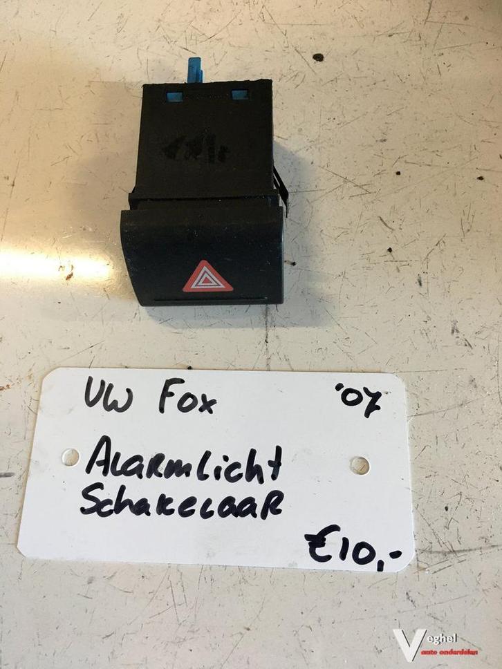 Vw Fox 1.4 2007 alarmlichtschakelaar, Auto-onderdelen, Dashboard en Schakelaars, Gebruikt, Ophalen of Verzenden