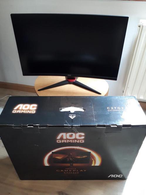 Écran gaming AOC C27G2ZE - 27” incurvé, 240Hz, Computers en Software, Monitoren, Zo goed als nieuw, 201 Hz of meer, HDMI, Gaming