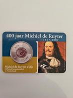 Zilveren Michiel de Ruyter vijfje, Postzegels en Munten, Ophalen of Verzenden, Euro's, Zilver