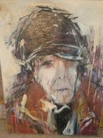 Schilderij met het portret van Leonard Cohen 100 x 80, Ophalen