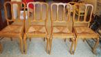 stoelen met rieten zitting, Huis en Inrichting, Stoelen, Ophalen, Gebruikt