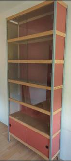 Vitrine Kewlox en vieux rose, Maison & Meubles, Armoires | Bibliothèques, Enlèvement, Utilisé