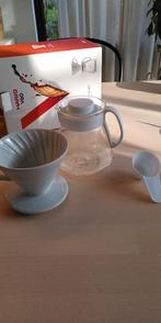 Hario V60 ceramic dripper set, Elektronische apparatuur, Ophalen of Verzenden, Nieuw