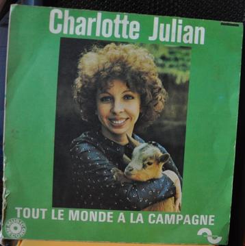 vinyl 45 tours vintage charlotte julian  (x20271) beschikbaar voor biedingen