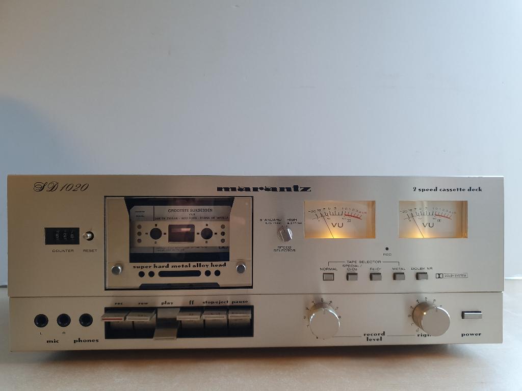 Marantz Cassette Deck SD 1020, TV, Hi-fi & Vidéo, Decks cassettes, Marantz, Enlèvement ou Envoi