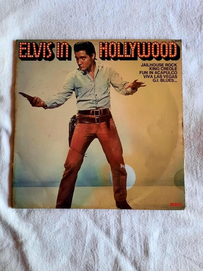Elvis In Hollywood, Ophalen, Gebruikt, Inclusief binnenhoes, 1970 - 1979