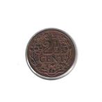 Curaçao, 2 1/2 Cents 1944 D., Postzegels en Munten, Ophalen of Verzenden, Noord-Amerika, Losse munt