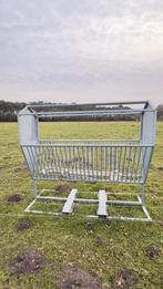 Hooiruif pony geiten schapen, Weidegang, 4 paarden of pony's of meer