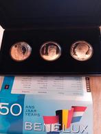 Verzamelmunten zilver 50 jaar benelux en munten  1993 94 95, Enlèvement, Argent, Argent