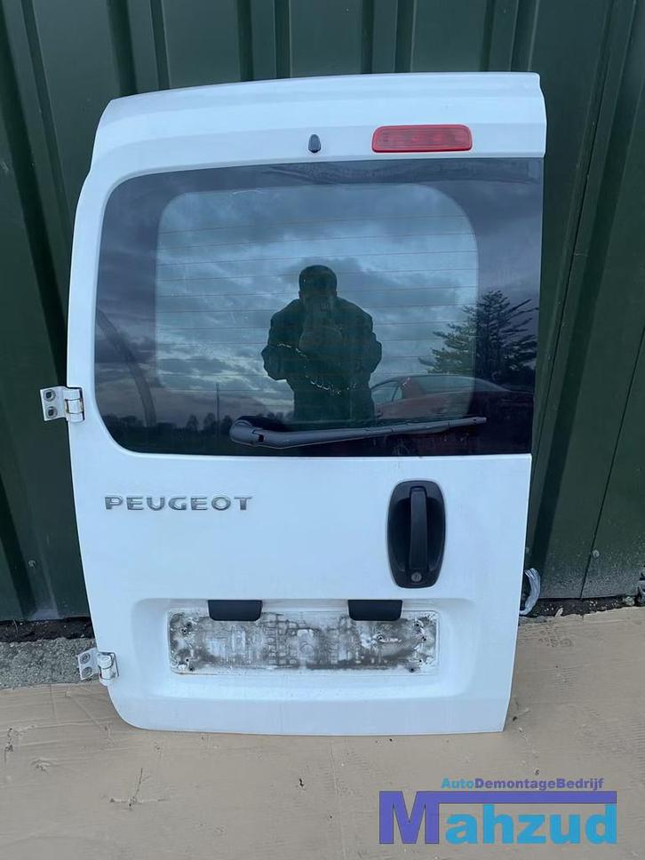 PEUGEOT BIPPER links Achter deur portier wit 2008+, Autos : Pièces & Accessoires, Carrosserie & Tôlerie, Porte, Peugeot, Arrière