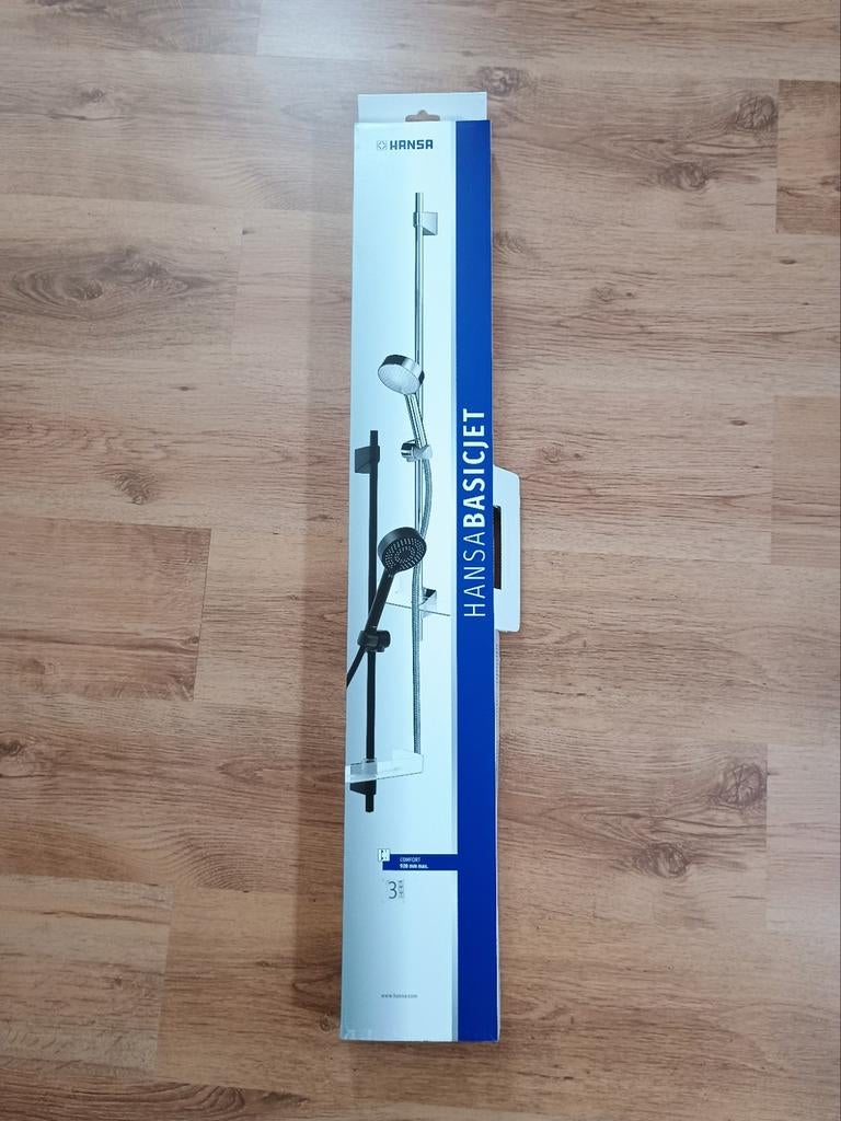Barre de douche hansa avec pommeau, tuyau, porte savon- neuf, Enlèvement, Douche