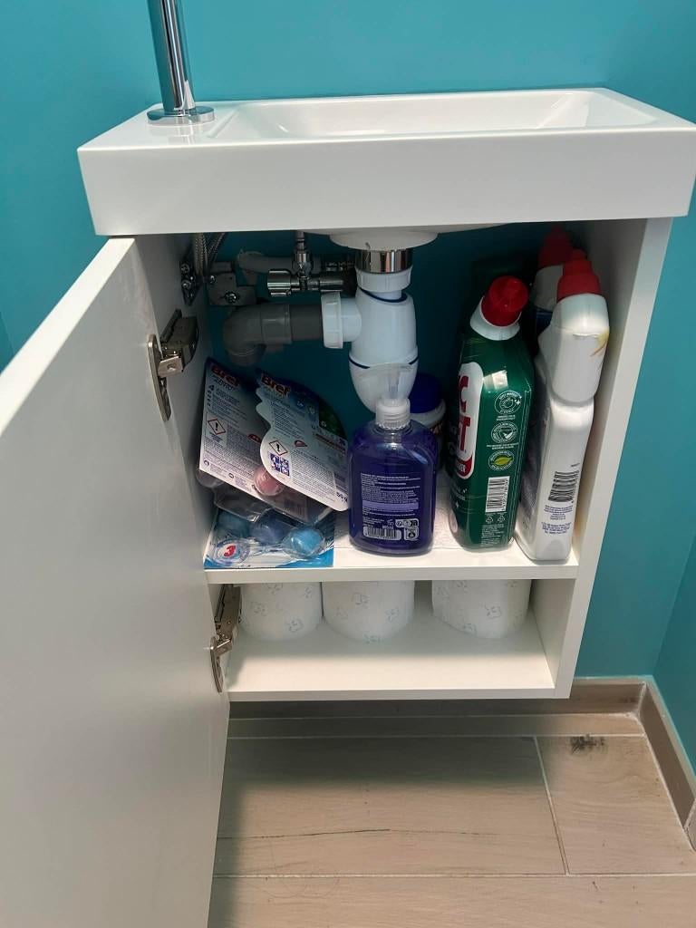 Meuble de sous-lavabo WC    !! PRIX EN BAISSE !!, Maison & Meubles, Neuf, Moins de 100 cm, Synthétique, Enlèvement