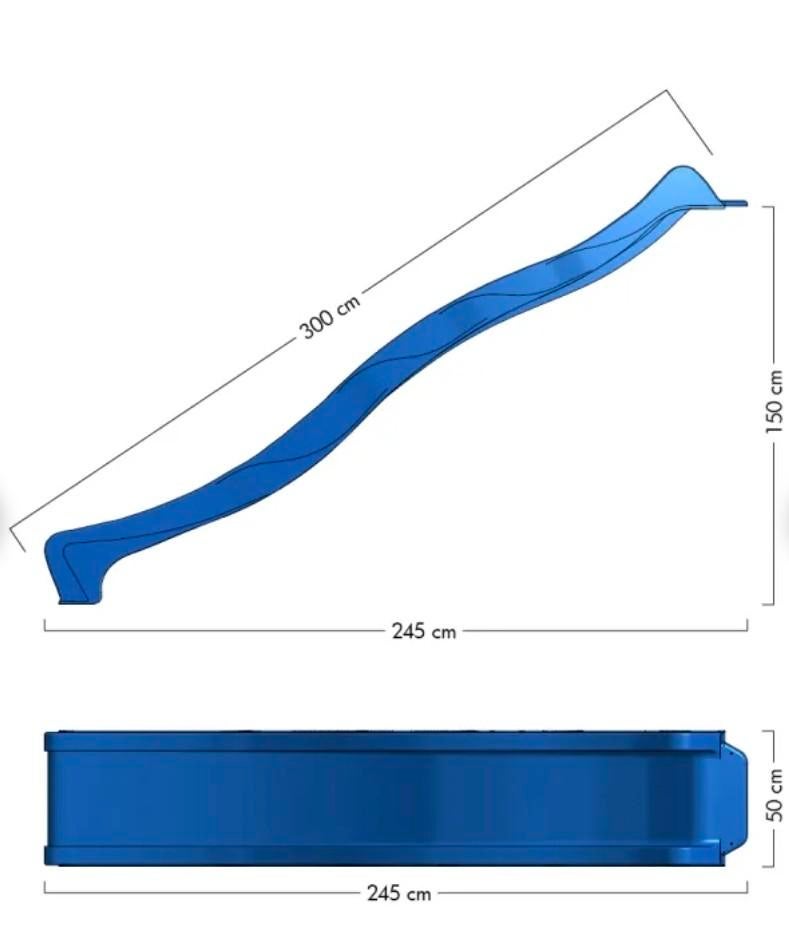 Glijbaan, Ophalen, Gebruikt, Glijbaan, Aanbouwonderdeel