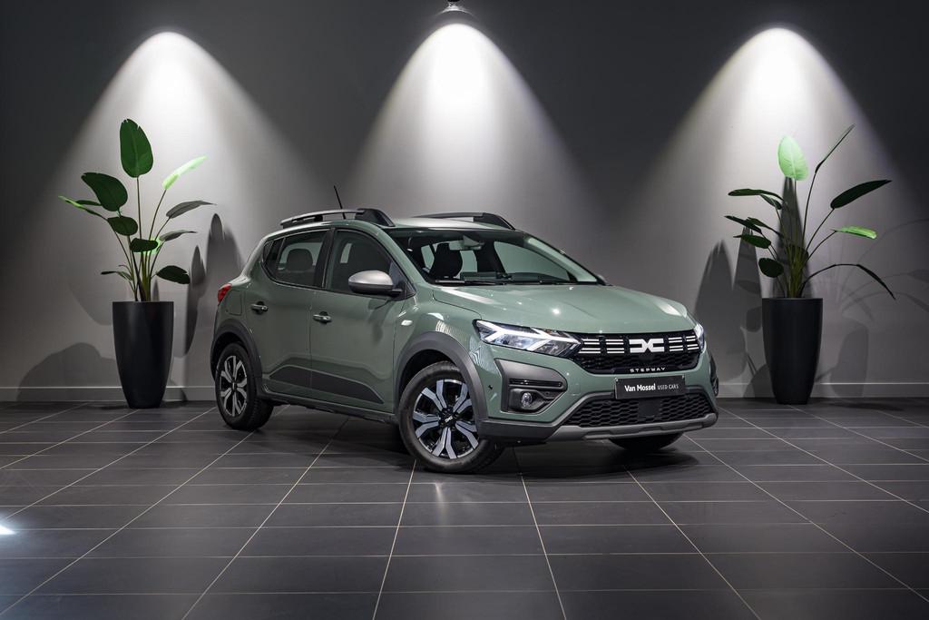 Dacia Sandero TCe 110 Stepway Expression CAMERA | CARPLAY |, Voorwielaandrijving, Stof, Gebruikt, 124 g/km
