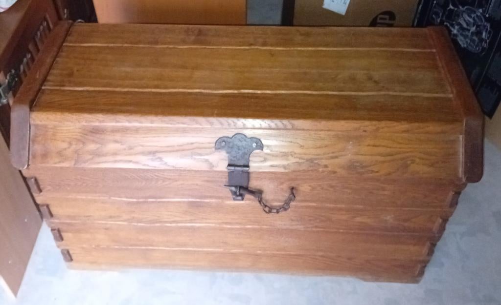 Étui en chêne, Maison & Meubles, Accessoires pour la Maison | Coffres, Enlèvement, Chêne