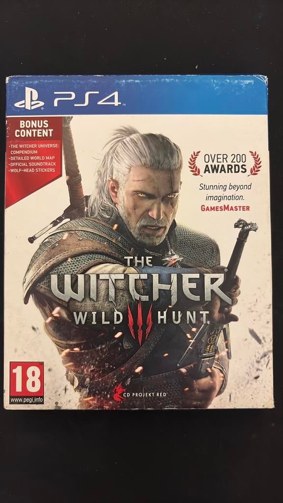 The witcher 3 wild hunt ps4, Enlèvement, Comme neuf