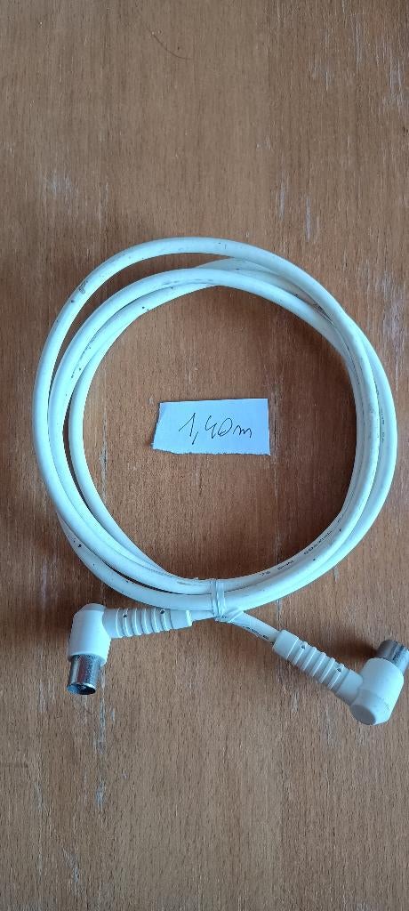 Coax kabel - Antenne kabel 1,4m, Ophalen of Verzenden