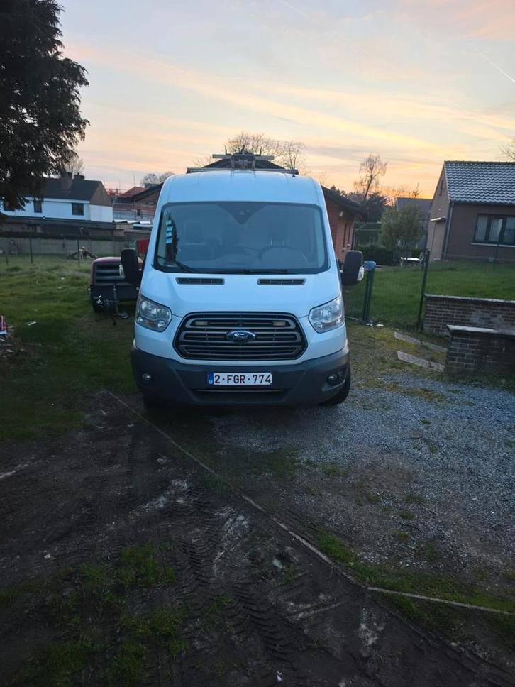 Ford transit L2 H2 euro 6 btw wagen, Autos, Camionnettes & Utilitaires, Particulier, Ford, Diesel, Euro 6, Boîte manuelle, TVA déductible